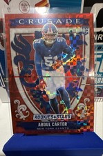 2025 Panini Rookies & Stars - Crusade Abdul Carter #24 Red Plaid (RC)