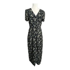 Madewell Floral Womens Boho Bohemian Dress Cottage Indie Fairy Festival Hippie 6