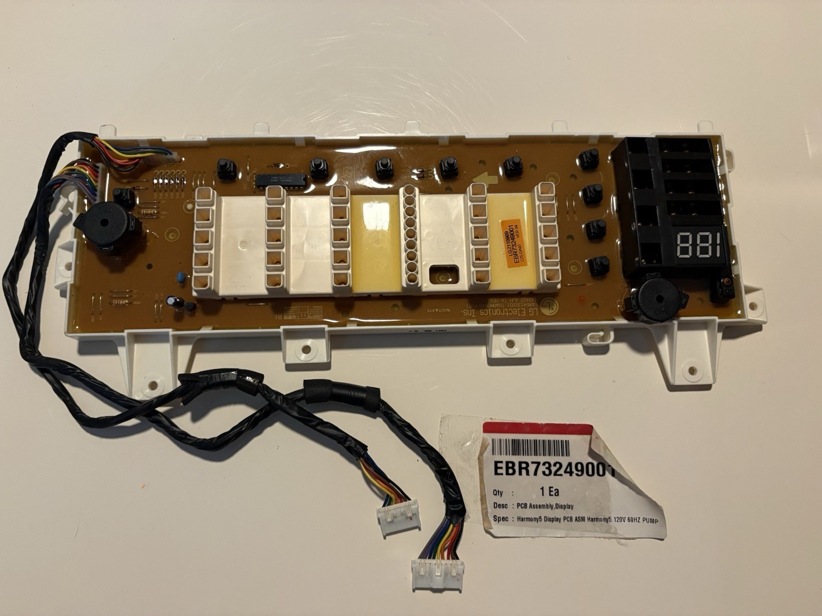 LG EAX64132201 EBR73249001 Washer Board AZ240051 | BK2513