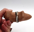 SW Taos Style Bear Fetish Spirit Line Micaceous Clay Mixed Media  4.25" L  PM13 — photo 7