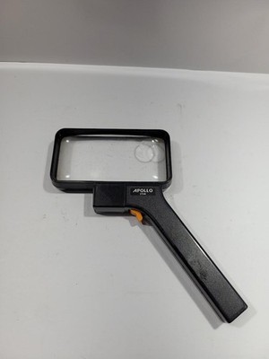 Apollo Handheld Magnifying Glass Black Lighted Reader For Parts Portable 27548
