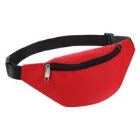 Bauchtasche, UmhäNgetasche, HüFttasche Mit Verstellbarem Gurt, Rot