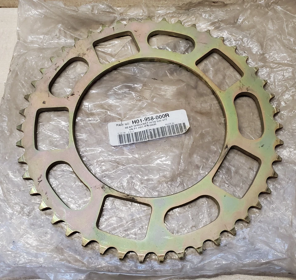 PIÑÓN TRASERO SUNSTAR H01-958-000R HONDA 41201-958-000 47 DIENTES ATC185 ATC200 Foto 2 de 2