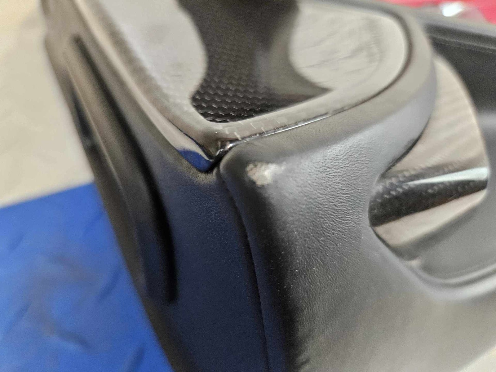 Audi R8 2017-2023 Left Door pocket trim Red P/N 4S7867105M