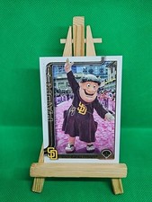 2025 Topps Series 1 Celebration Swinging Friar Mascot #M-20 San Diego Padres