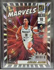 2025 Panini Donruss WNBA Net Marvels Aziaha James #18 Diamond (RC) 79/99