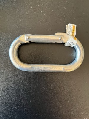 Black Diamond Oval Carabiner Diamond C 18kN/6kN USA 80's 90's   Vintage NWT
