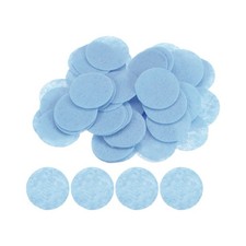 100pcs Round Felt Circles, 30mm 1-1/4" Craft Felt Pads Non-Woven Fabric Pad Blue