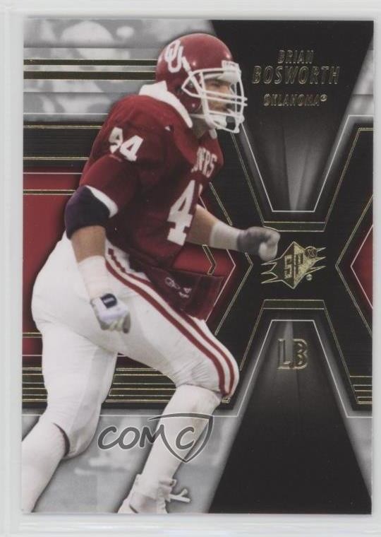 2014 SPx Brian Bosworth #44 1k3