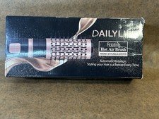 DAILYLIFE Rotating Hair Dryer Brush, 2 Brushes 1.5" and 2" Included, Blow Dry