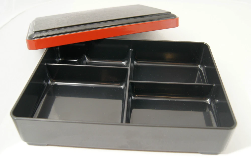 Small Bento Box JAPANESE Asian THEME sushi NEW dishes LID boxes US SELLER buy1+
