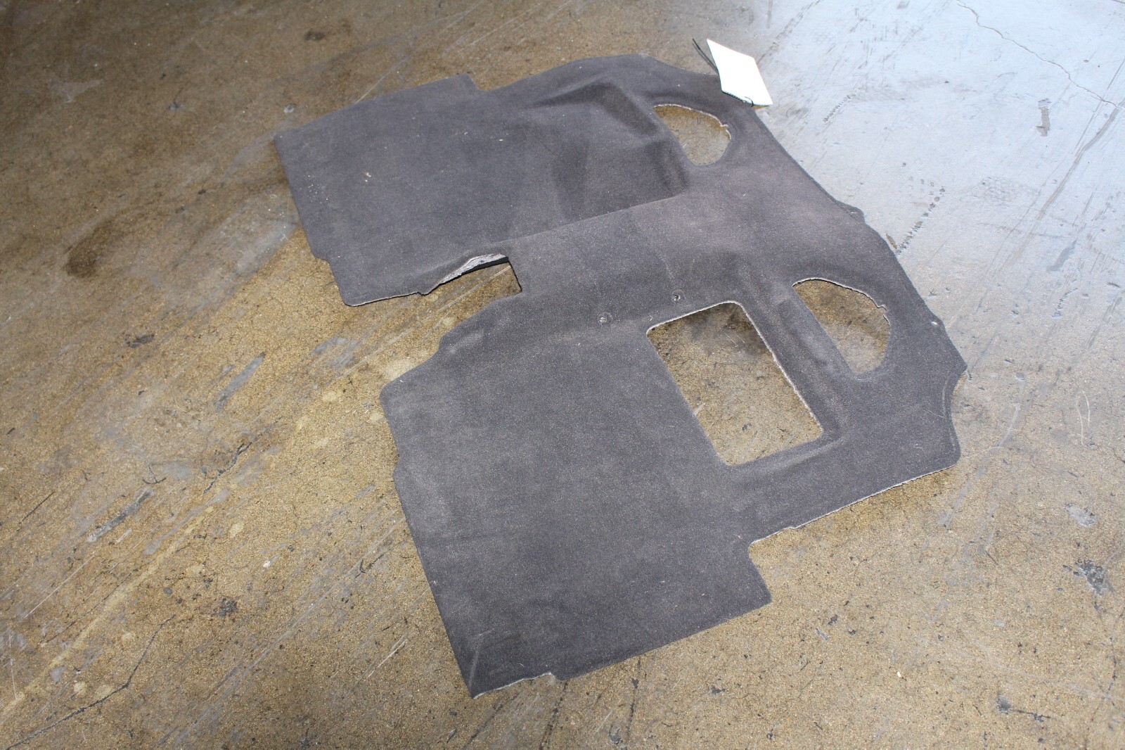 McLaren MP4-12C, Rear Wall Carpet Panel, Black, Used, P/N 11N2892SP