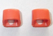 18711, 2x Schwert- Halterung (für Gürtel, Kragen, Gurt), orangebraun