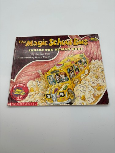 The Magic School Bus Inside The Human Body Book By Joanna Cole