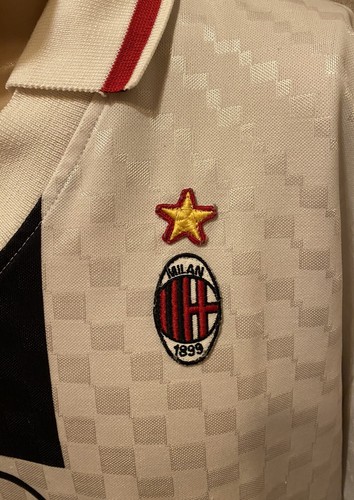 AC Mailand,AC Milan Original Lotto Auswärts Trikot 1995/96 "Opel" Gr.XL - Picture 7 of 8