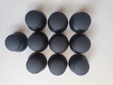 PS2 Playstation 2 Rubber Thumbstick Joystick Cap for Dualshock 2 BLACK LOT OF 10