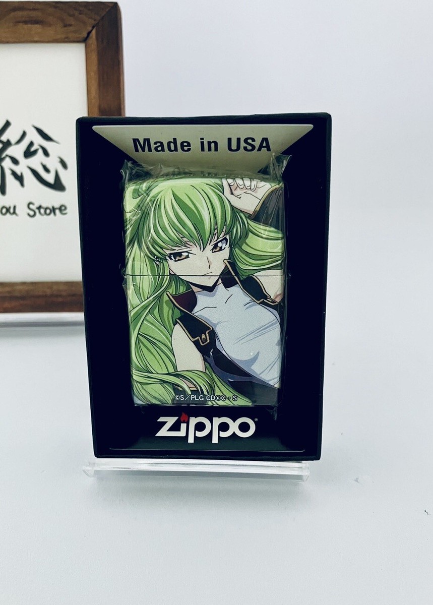 Zippo C.C. アニメライター Made in USA Zippo Code Geass Lelouch Of The Rebellion C.C. & Kallen Limited