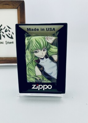 roddys☆ポラリス ジュエル胞子 Zippo Code Geass Lelouch Of The Rebellion C.C. & Kallen Limited