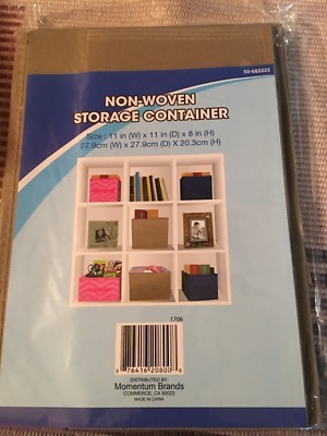 Storage Container Non-Woven (Toys, Office Supplies, Files, Etc) Brand New!
