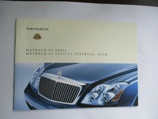 Maybach 62 operating instructions operating instructions manual English interior rear