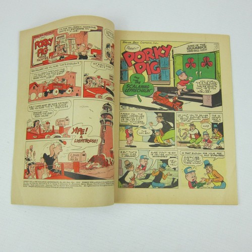 Vintage 1952 Porky Pig Comic Book 426 Scalawag Leprechaun Dell Comics Four Color - Bild 2 von 12