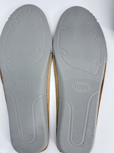 Women’s Tod's Gommino Bubble In Suede Driving Loafers in Tan Size 38 - Picture 13 of 18