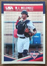 2018 Panini Stars & Stripes Longevity Parallel M.J. Melendez #86