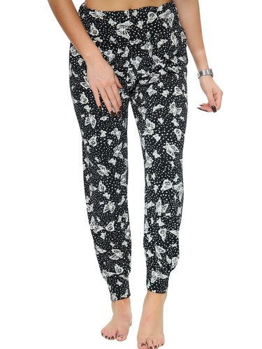 Womens Ali baba Harem New Printed Italian Ankle Cuff Yoga Trousers Baggy Legging - 第 97/111 張圖片