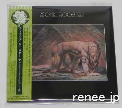 ATOMIC ROOSTER / JAPAN Mini LP CD x 5 titles + Sleeve x 2 + PROMO