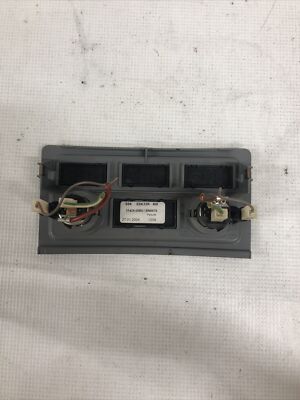 04-07 BMW 530I E60 REAR CENTER CONSOLE CIGARETTE LIGHTER TRIM GREY OEM USED 