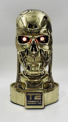 Terminator 2 T-800 Arnold Buste Taille Réelle Sideshow, Terminator 1:1