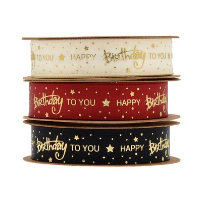 4x Alles Gute Zum Geburtstag Kuchen-Einsätze – Goldene Sterne Zum Dekorieren