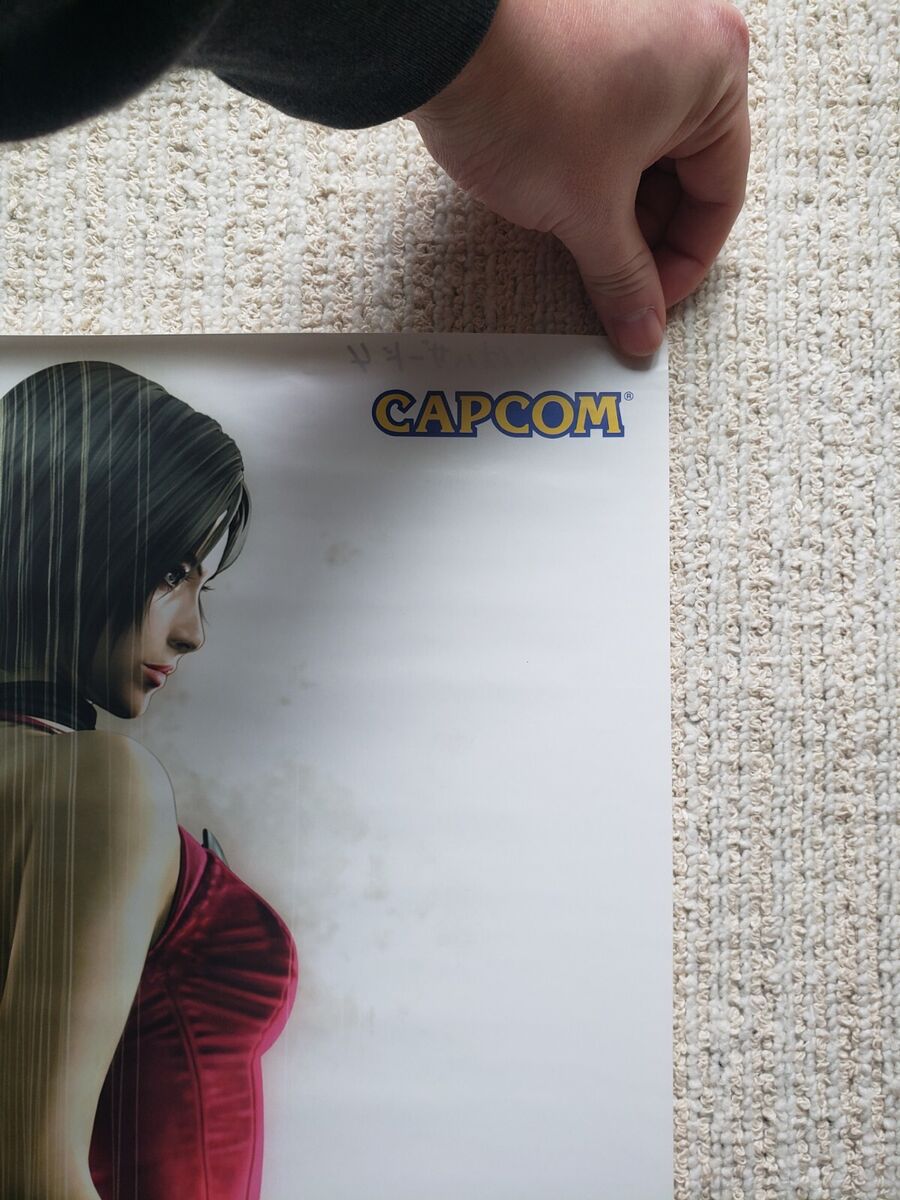 Biohazard Resident Evil 4 PS2 Capcom 2005 Promo B2 Poster | eBay Biohazard Resident Evil 4 PS2 Capcom 2005 Promo B2 Poster | eBay