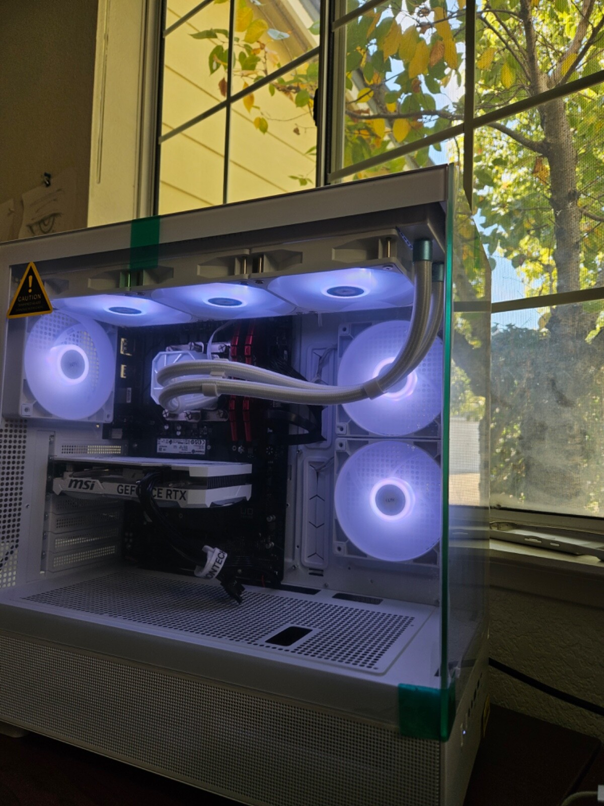 POWERFUL Water Cooled Gaming PC Desktop, i9 12th GEN, RTX 4070, 64GB RAM 4TB SSD