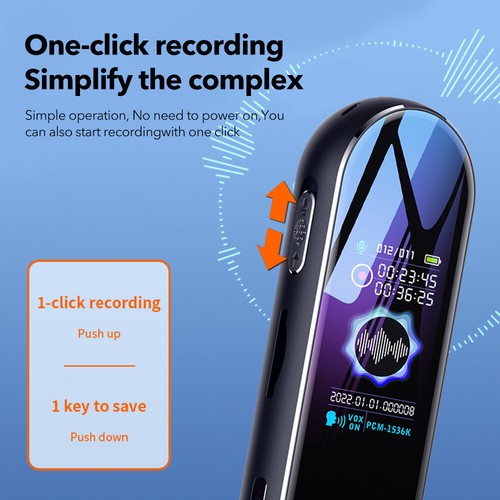 Digital Voice Activated Mini Sound Audio Recorder Dictaphone MP3 Player Device - Picture 5 of 18