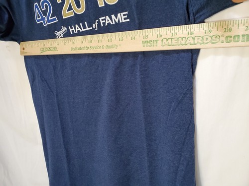 KC Royals Shirt Mens M Hall of Fame Crew Neck MLB Baseball Kansas City - Picture 5 of 7