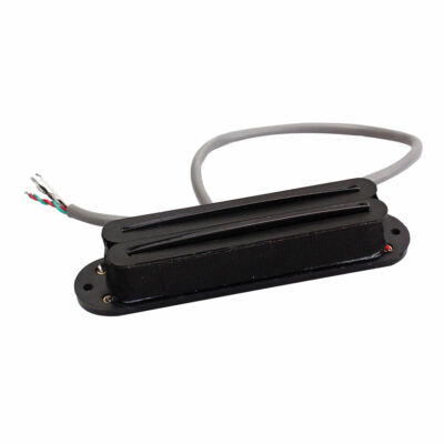 Belcat Gitarre Hot Rails Tonabnehmer für ST Humbucker Gitarrenzubehör schwarz