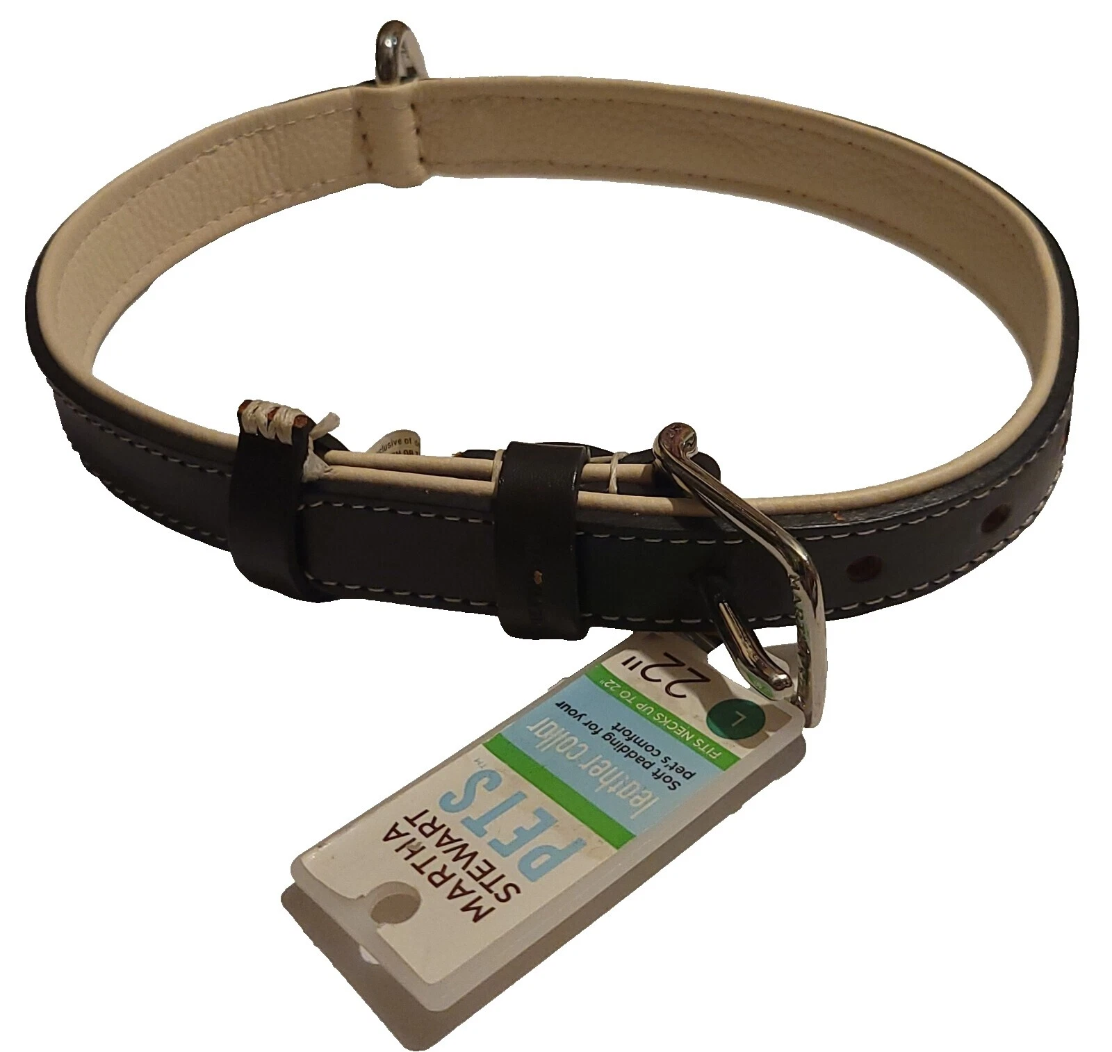 Collares para Perro Unisex de cuero Martha Stewart