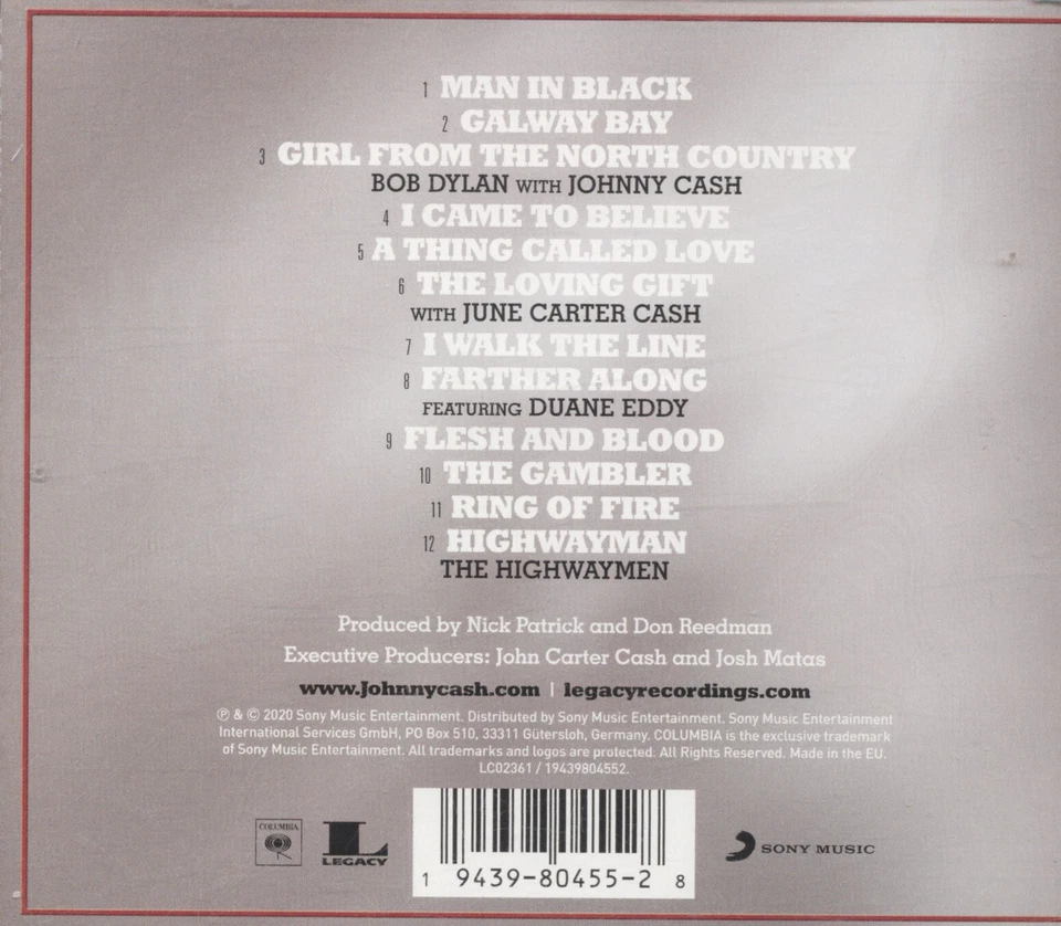 Johnny Cash - Johnny Cash and the Royal Philharmonic Orchestra CD - Image 2 of 2