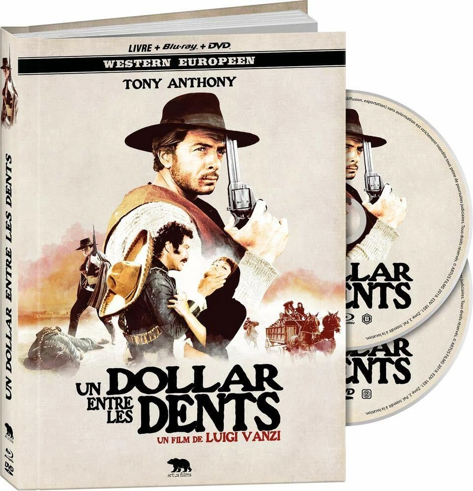 ÉDITION COLLECTOR BLU-RAY+DVD+LIVRE UN DOLLAR ENTRE LES DENTS Neuf Sous Blister - Photo 1/1