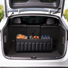 Car Trunk Organizer For Tesla Universal Collapsible With Lid Spigen