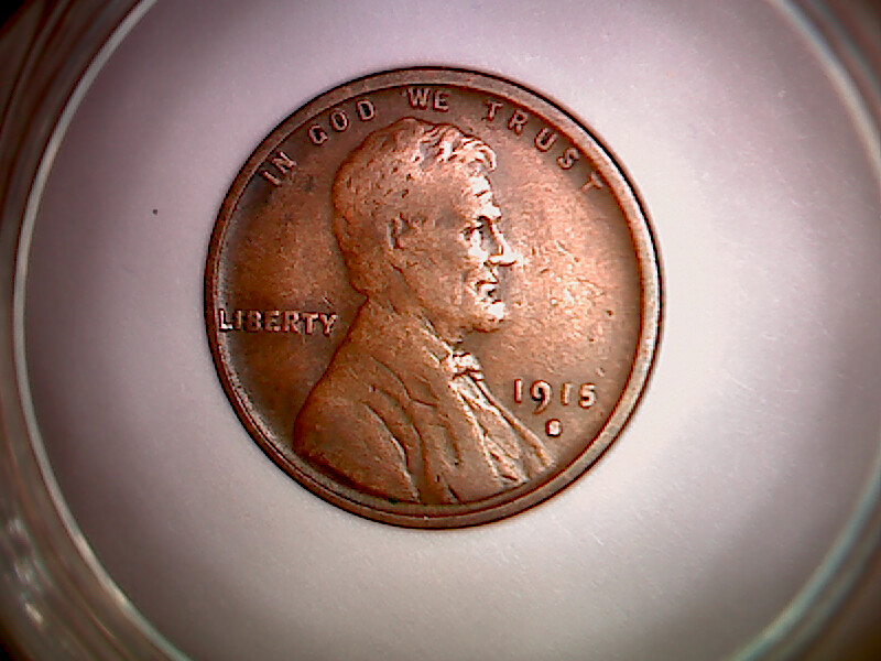 1915 S Lincoln Penny, nice looking. Above extra fine shape. AB31