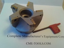 3" 75 degree indexable face shell mill,face milling cutter APKT 506-75AP-30