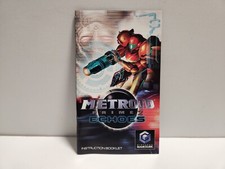 Metroid Prime 2 Echoes Nintendo Gamecube Original Instruction Manual Only