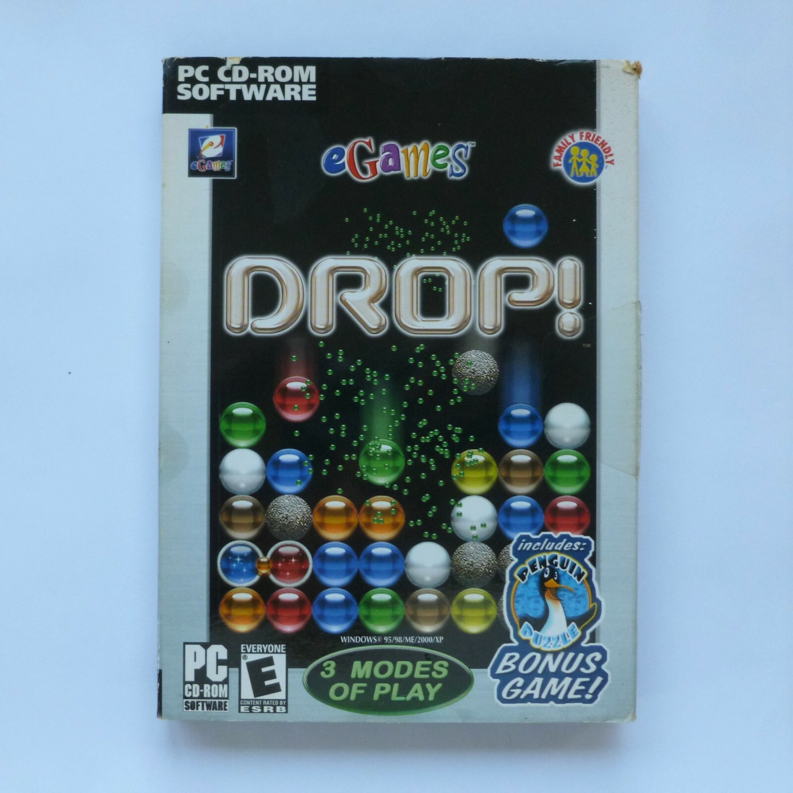 Retro Vintage eGames DROP! Windows 95 98 2000 XP PC Game CDROM eBay