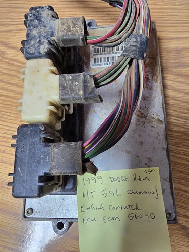 Dodge Ram 2500 3500 5.9L Diesel Cummins COMPUTER ECM ECU PCM P56040 - Picture 2 of 2