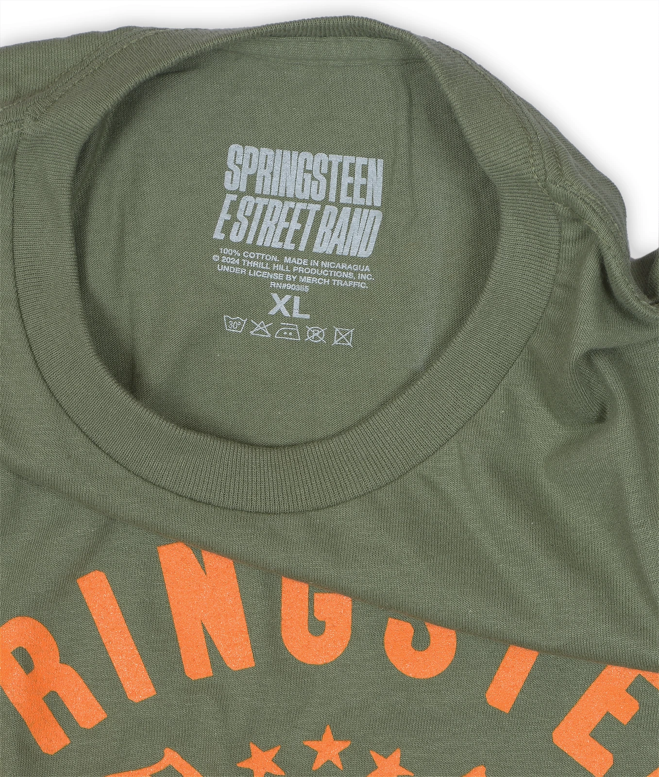 Bruce Springsteen Ex Double Sided T-Shirt