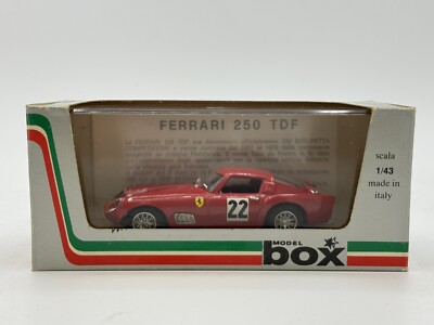 1/43 ModelBOX 8424 フェラーリ 250 TDF Model Box 1:43 Scale