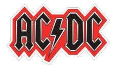 AC DC Sticker Decal R206