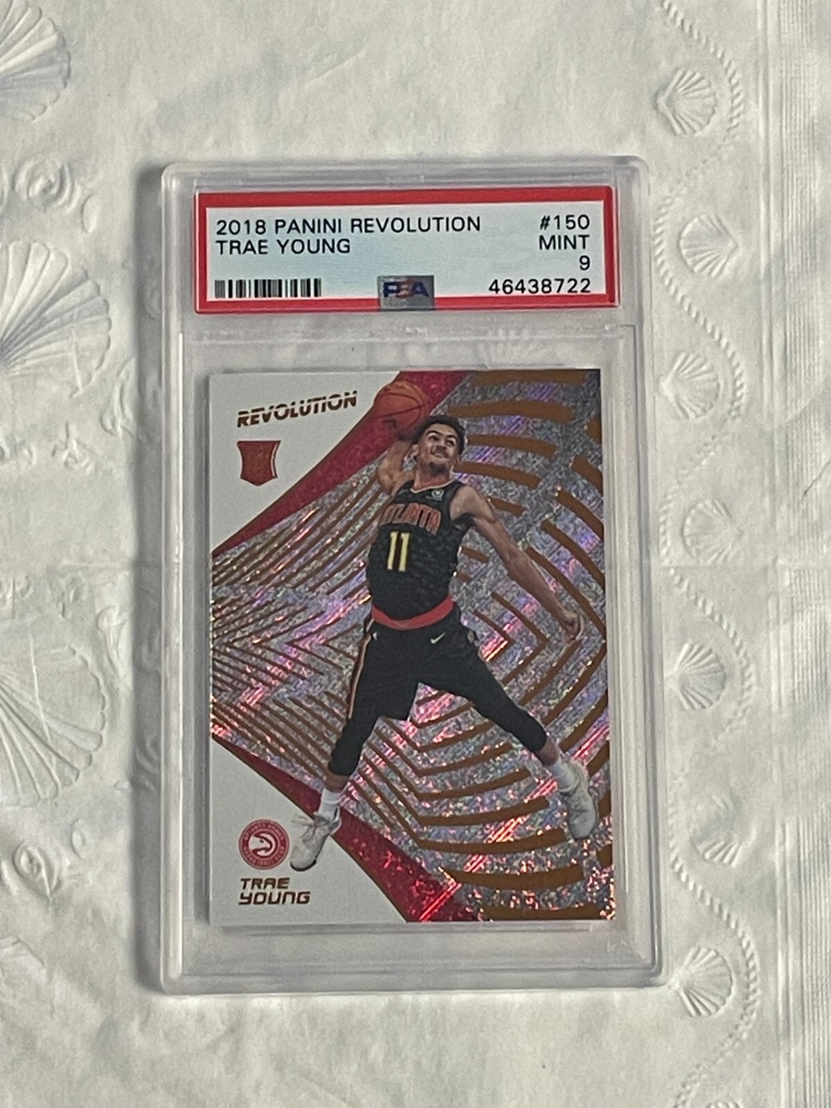 2018 Panini Revolution Trae Young ROOKIE RC #150 PSA 9 MINT